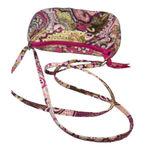Vera Bradley  Frannie Crossbody Bag Very Berry Paisley Print Pink Zip Sm Shoulder Photo 5