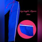 Vintage Blue and Neon Pink Stripe Track Pants Size XS Photo 4