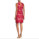 Sam Edelman  Lace Keyhole Sheath Dress Red Size 0 Photo 2