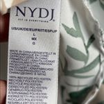 NYDJ  size L Pintuck Blouse Floral Print | Alicia Glen Photo 7