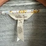 Matilda Jane  Out the Door Vest Heathered Green Button Up Zip Pockets Size S Photo 2