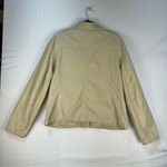 Talbots Tan Corduroy Cotton Denim Blazer Jacket Women’s Size Medium Button Front Photo 3