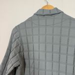 The Seea Seafoam Quilted Pullover Coat Jacket Blue Photo 11