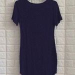 BLESSED navy blue blinged tee T Shirt Dress Women's Size M Medium Photo 3