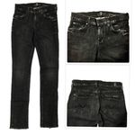 7 For All Mankind  acid wash Roxanne ankle zip skinny jeans 25W Photo 1