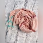 Echoing and blue stripe scarf one size Pink Photo 1