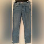 RE/DONE REDONE Women’s Blue Washed Straight Leg Cotton Denim Jeans Size 26 Photo 1