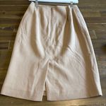 Ann Taylor Vintage Dead stock Pencil Skirt Retro Sexy Tan preppy Academia Petite Small 2 Photo 1