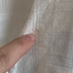 Urban Outfitters  White Plaid Puff Sleeve Wrap Blouse Photo 6