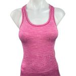 Lululemon Pink Scoop Neck Racerback Fitted Workout Athletic Tank Top Size 4 Photo 0