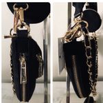 Sondra Roberts Black Faux Suede 3 Way Bag Photo 12