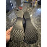 Dansko  Vanda 1701797200 Grey Leather Buckle Wedge Heels Shoes Size 38 US 7.5-8 Photo 7