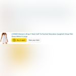 White Wrap Mini Dress Photo 8