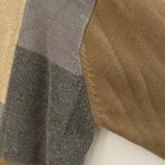 Oscar de la Renta  Plaid Sweater XL Brown Photo 4