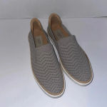 UGG Sammy Sneaker chevron metallic slip on shoe size 7.5‎ Tan Photo 1