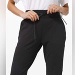 Lululemon  Warm Down High Rise Joggers Modal Fleece Black Size 2 Photo 4