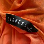 LIONESS  "THE GODDESS" MINI DRESS IN ORANGE! Photo 2