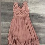 Free People  FP ONE Adella Mini Slip Dress in Ballet Photo 2