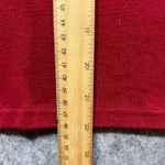 Fashion Bug Vintage Y2K  Red Polo Shirt Acetate Trim‎ Short Sleeve Top XL 90s USA Photo 4