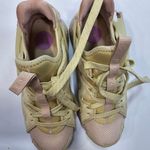 Nike Air Huarache Craft Sneaker in Sanddrift, Team Gold, Pink Oxford, & Earth Photo 3