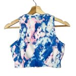 Year Of Ours Blue Sky Dye Claudia High Neck Sports Bra M Photo 2