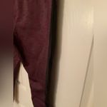 Kirkland Signature Maroon Multi + Black Leggings, XL Photo 3