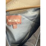 Show Me Your Mumu  Jodie Maxi Dress in Steel Blue Luxe Satin XXL Photo 4