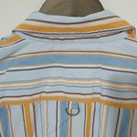 Tommy Hilfiger  12 Blue Gold Striped Rings Top Photo 4