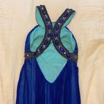 Aidan Mattox  silk chiffon dress with beads Photo 5