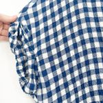 Jane and Delancey Womens Lagenlook Cap Sleeve Plaid Gingham Top Blouse Size 2X Photo 2