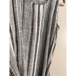 Drew Anthropologie  Black and White Linen Dress NWT Sz. S Photo 4