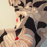 Glam Boutique Floral Ruffle Short Sleeve Midi Dress Photo 6