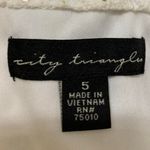 City Triangles White Ivory Gold Sequined Dress Photo 10