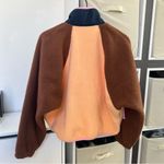 Free People Movement FP Movement Free People Hit The Slopes Colorblock Pullover Fleece in Orange Photo 4