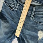 frame denim Jeans Women 25 Le Skinny de Jeanne Mid Rise distressed Blue Med Wash Photo 9