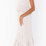 Show Me Your Mumu NWT  Reese Ruffle Dress in Show Me The Ring Crisp Size XS Photo 1