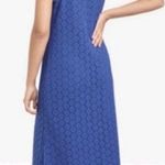 A New Day NWT Target Crochet Knit Halter Neck Midi Dress in Cornflower Blue - M Photo 1