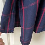 Rails NWOT!  Suki Tartan Navy and Red V-Neck Midi Slip Dress Photo 7