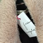 Free People coat cuff it faux fur pockets soft lined sash NEW small Photo 5