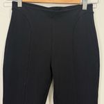 Alo Yoga  Zip It Flare Leggings Pants High Waisted Black Small Paneled Athleisure Photo 7