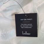 Lulus White Off the Shoulder Cropped Jumpsuit NWT Size Medium Wedding Jumpsuit Photo 9