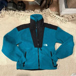 The North Face Womens  Jacket Fleece Thermal Pullover 1/2 Zip
Blue Green XS Photo 0