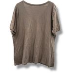 Ava & Viv Ava &‎ Viv Short Sleeve V Neck Tee Shirt in Mouse Gray Sz 1X Plus Basic Photo 1