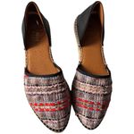 Toni Pons Origens Espadrilles Woven Leather Flats Women's Size 5 Black Photo 1