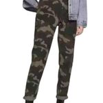American Eagle  Super Stretch Green Camo Corduroy High Rise Mom Jeans Size 0 Photo 7