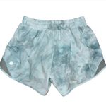 Lululemon Hotty Hot Shorts 4” Low Rise Lined Diamond Dye Blue Womens Sz 4 W7CCCT Photo 2