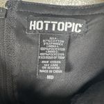 Hot Topic  Dress Medium Floral Music Corset Pinup Goth Fairy Grunge Whimsigoth Photo 6