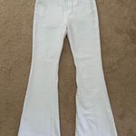 White Boot Cut Jeans Size 29 Photo 0