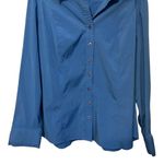Lane Bryant Lane‎ Bryant dusty blue button up career blouse size 22/24 Photo 4