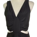 MISA Los Angeles Athema Cutout Waist Sleeveless Maxi Dress Black Size XS NWT Photo 8